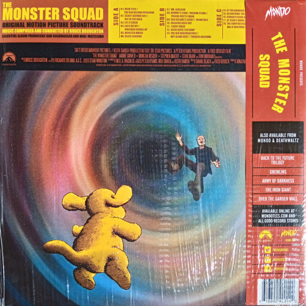 Bruce Broughton : The Monster Squad (Original Motion Picture Soundtrack) (2xLP, Ret)