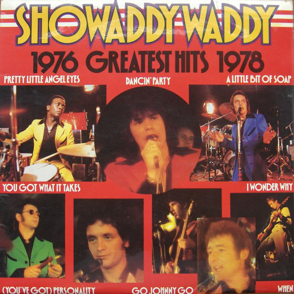 Showaddywaddy : Greatest Hits 1976 - 1978 (LP, Comp, Pho)