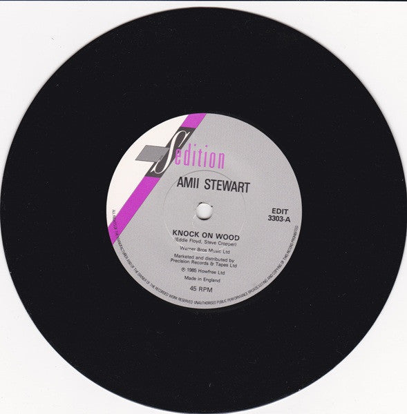 Amii Stewart : Knock On Wood (Ash 48) / Light My Fire (137 Disco Heaven) (7", Single)