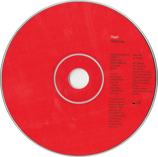 Reef : Getaway (CD, Album)