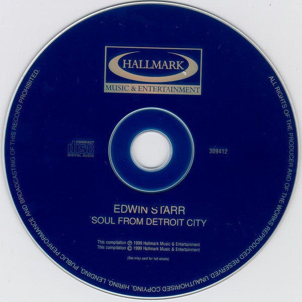 Edwin Starr : Soul From Detroit City (CD, Comp)