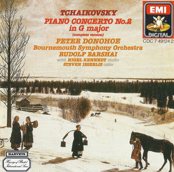 Pyotr Ilyich Tchaikovsky, Peter Donohoe, Nigel Kennedy, Steven Isserlis, Bournemouth Symphony Orchestra, Rudolf Barshai : Piano Concerto No.2 In G Major (Complete Version) (CD)