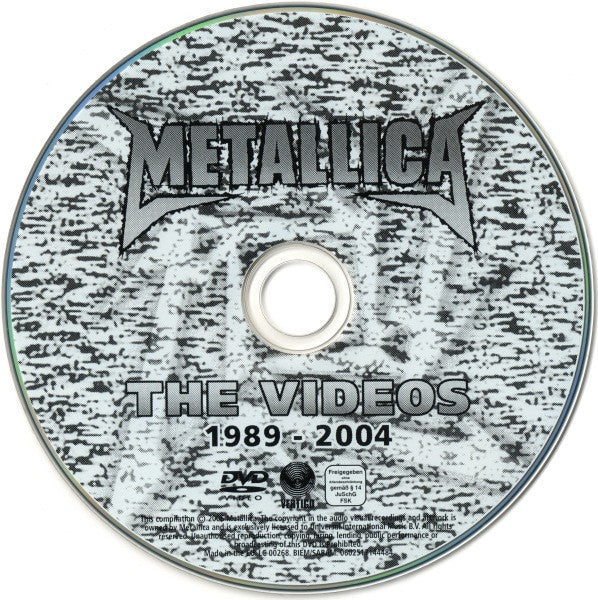 Metallica : The Videos 1989 - 2004 (DVD-V, Comp, Multichannel, PAL)