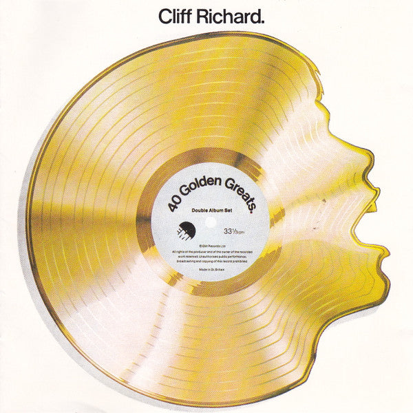 Cliff Richard : 40 Golden Greats (2xCD, Comp)