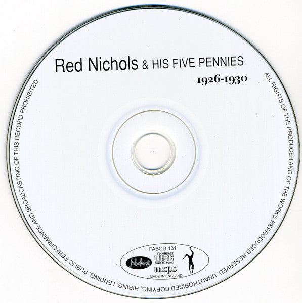 Red Nichols And His Five Pennies : 1926-1930 (CD, Comp)