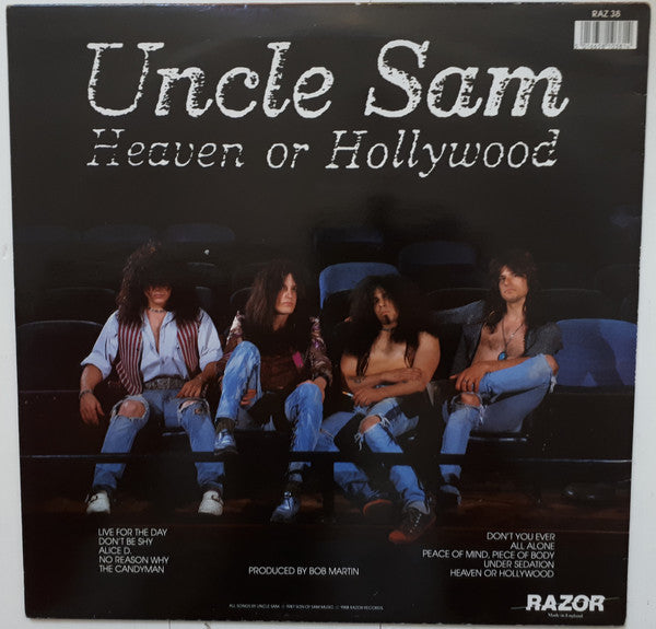 Uncle Sam (3) : Heaven Or Hollywood (LP, Album, Cen)