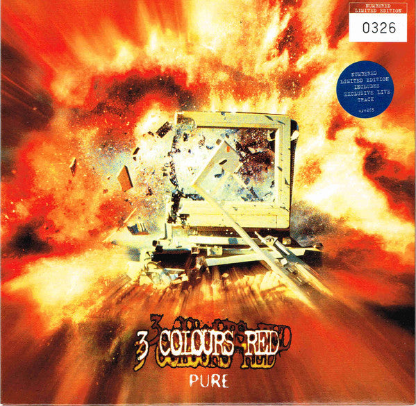 3 Colours Red : Pure (7", Single, Ltd, Num)