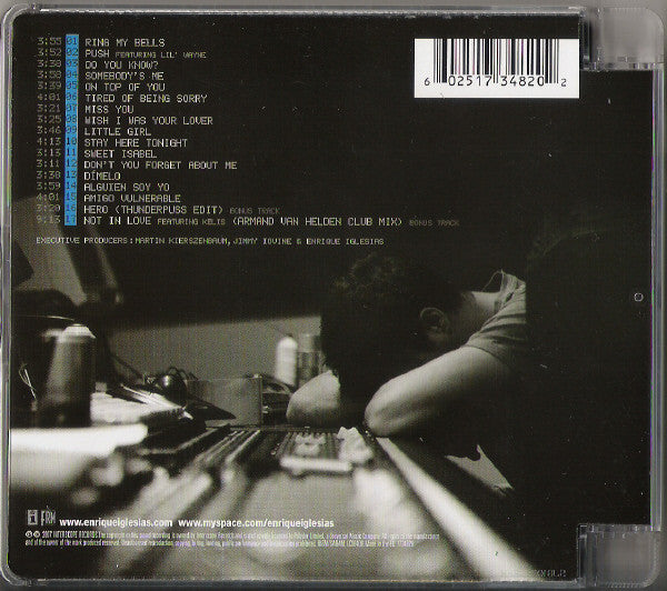 Enrique Iglesias : Insomniac (CD, Album, S/Edition)