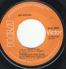 Jim Reeves : I Love You Because (7", Maxi, RE, 4 P)