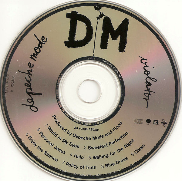 Depeche Mode : Violator (CD, Album, RP)