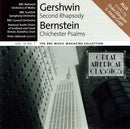 George Gershwin / Leonard Bernstein / Duke Ellington / Ferde Grofé - BBC National Orchestra Of Wales / BBC Scottish Symphony Orchestra / BBC Concert Orchestra - National Youth Choir Of Scotland / National Youth Choir Of Great Britain / The Rodolfus Choir  : Second Rhapsody / Chichester Psalms (Great American Classics) (CD, Comp)