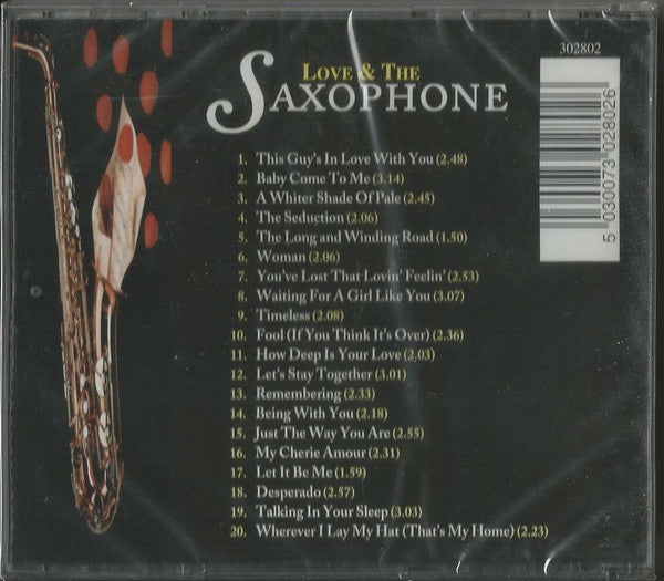 Unknown Artist : Love & The Saxophone (CD, Comp)