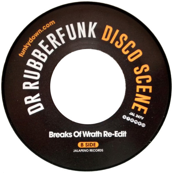 Dr. Rubberfunk : Disco Scene (7", Single, Ltd, RE)