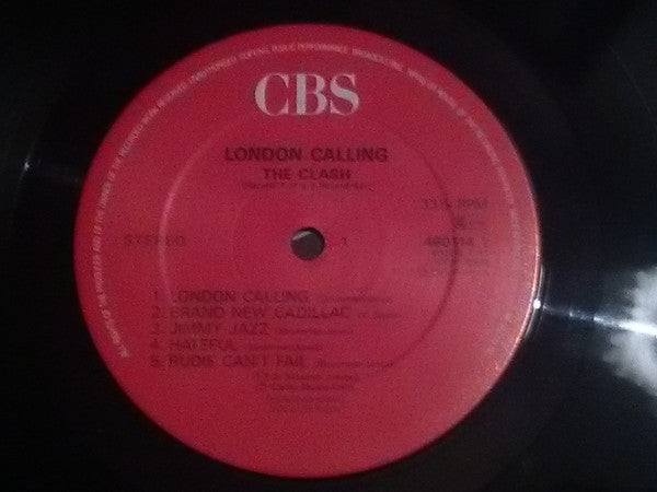 The Clash : London Calling (2xLP, Album, RE, Red)