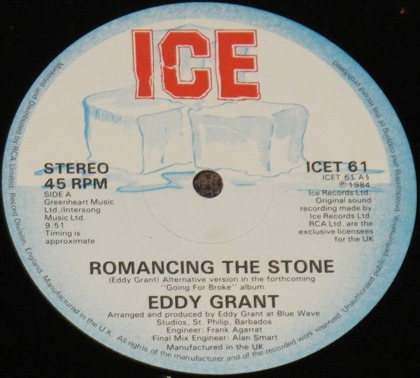 Eddy Grant : Romancing The Stone (12")