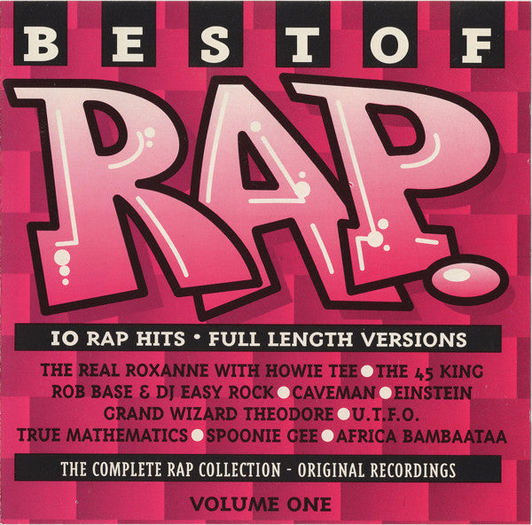 Various : Best Of Rap Volume One (CD, Comp)