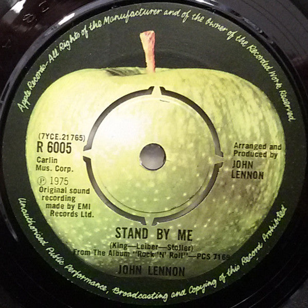 John Lennon : Stand By Me  (7", RP)