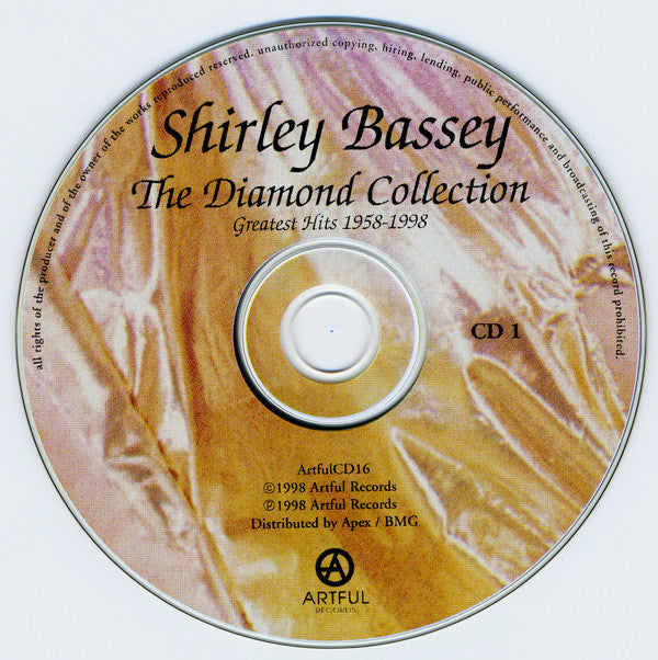 Shirley Bassey : The Diamond Collection (Greatest Hits 1958-1998) (2xCD, Comp)