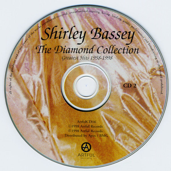 Shirley Bassey : The Diamond Collection (Greatest Hits 1958-1998) (2xCD, Comp)