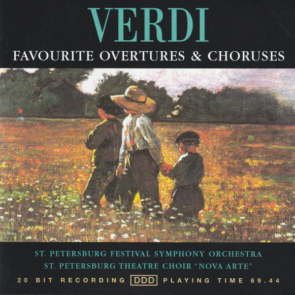 Giuseppe Verdi, St. Petersburg Festival Symphony Orchestra, Kirill Gluzdov : Favourite Overtures & Choruses (CD, Album)