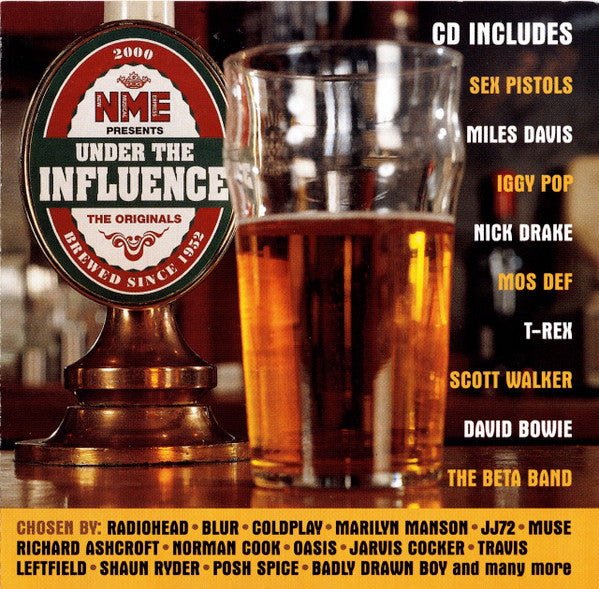 Various : NME Presents Under The Influence (CD, Comp, Promo)