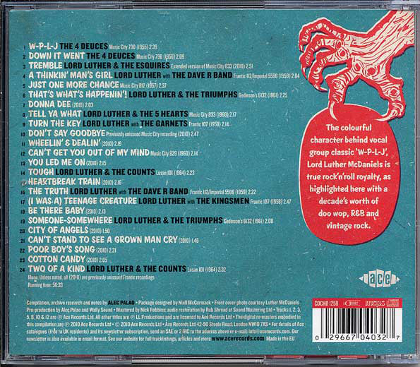Lord Luther : I Am The Lord! (CD, Album, Comp)