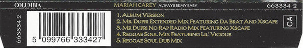 Mariah Carey : Always Be My Baby (CD, Single)