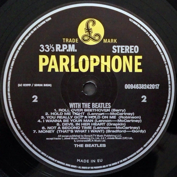 The Beatles : With The Beatles (LP, Album, RE, RM, 180)