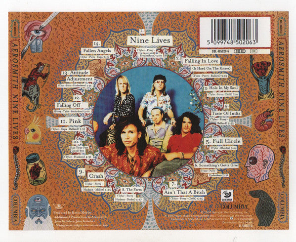 Aerosmith : Nine Lives (CD, Album, Enh, DAD)