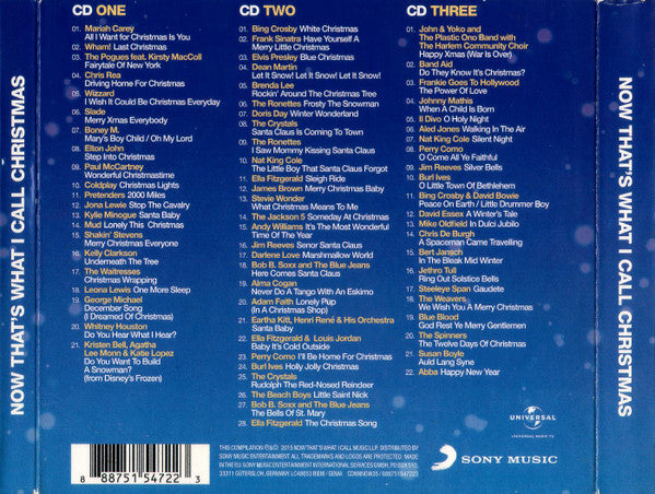 Various : Now That's What I Call Christmas (3xCD, Comp, Mono)