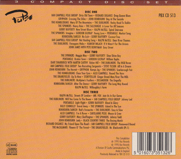 Various : The Folk Box (3xCD, Album, Comp)
