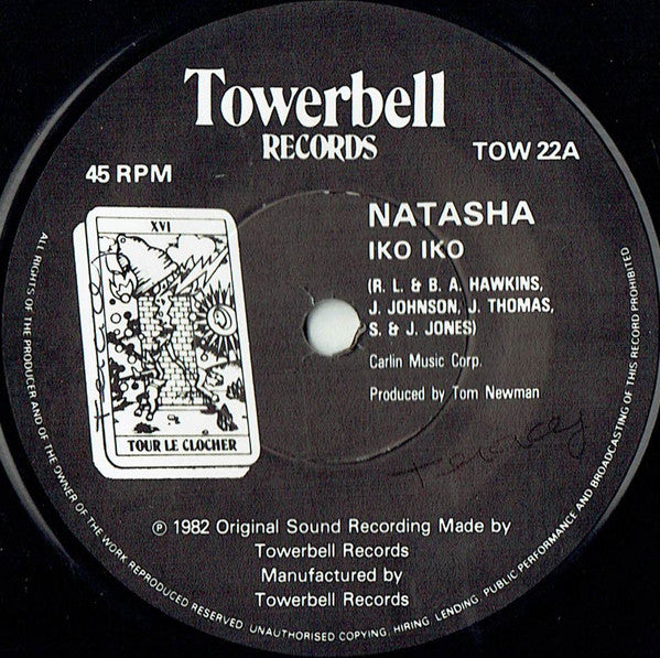 Natasha* : Iko-Iko (7", Single)