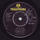 The Beatles : All My Loving (7", EP, Mono, RP)