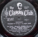 Wolfgang Amadeus Mozart ,Mozart Classics Club Symphony Orchestra ,Conducted By William Stellar : Serenade For Strings In G Major. K.525. (7", EP, Bla)