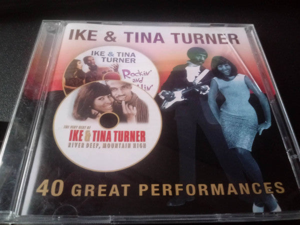Ike & Tina Turner : 40 Great Performances (2xCD, Comp)