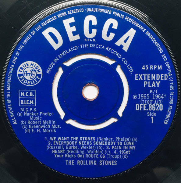 The Rolling Stones : Got Live If You Want It! (7", EP, Mono)