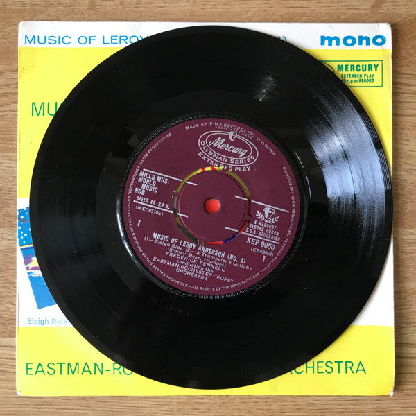 Eastman-Rochester Orchestra : Music of Leroy Anderson No. 4 (7", EP)