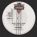 Carmel (2) : More More More (7", Single, Whi)