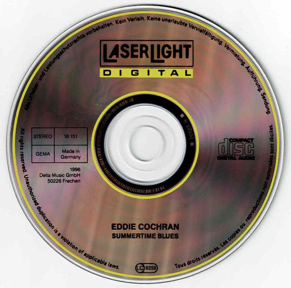 Eddie Cochran : Summertime Blues (CD, Comp)