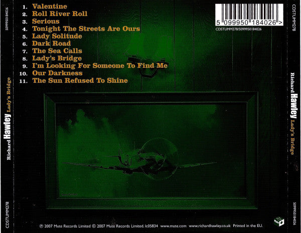 Richard Hawley : Lady's Bridge (CD, Album, Tak)