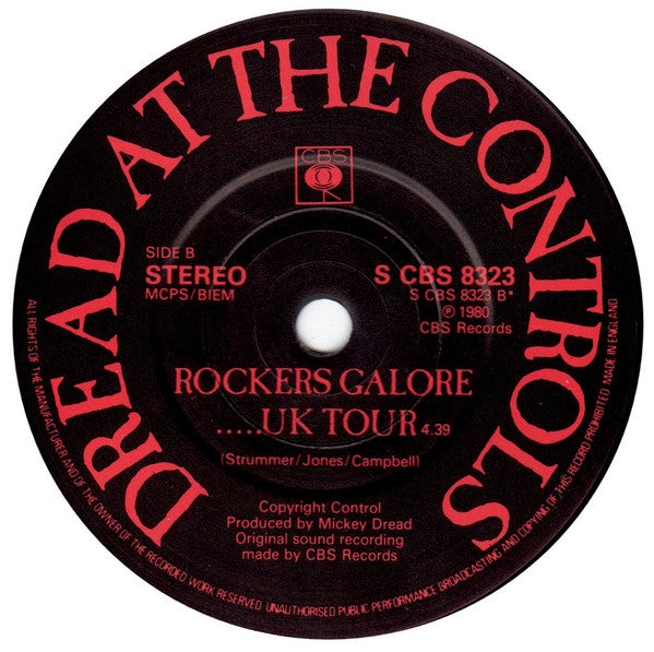 The Clash : Bankrobber (7", Single, RP)