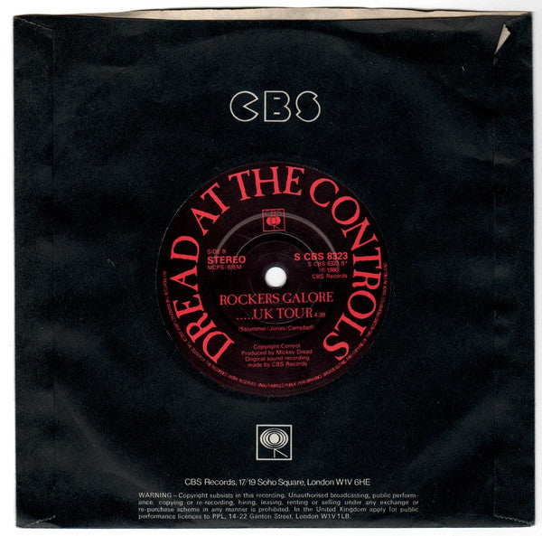 The Clash : Bankrobber (7", Single, RP)