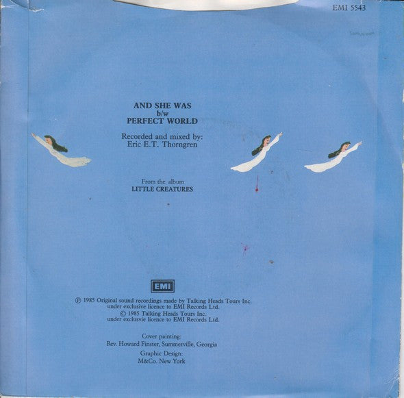 Talking Heads : And She Was (7", Single)