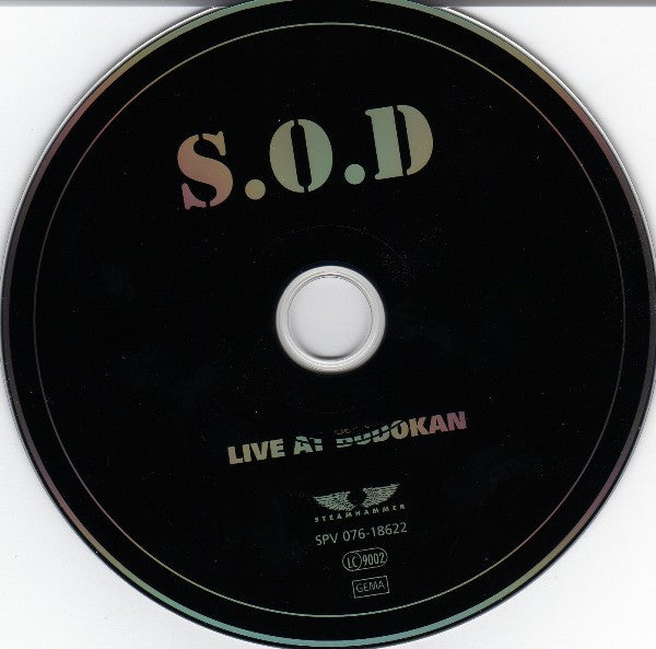 Stormtroopers Of Death : Live At Budokan (CD, Album, RE)