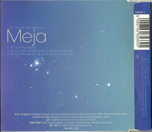 Meja : All 'Bout The Money (CD, Single)