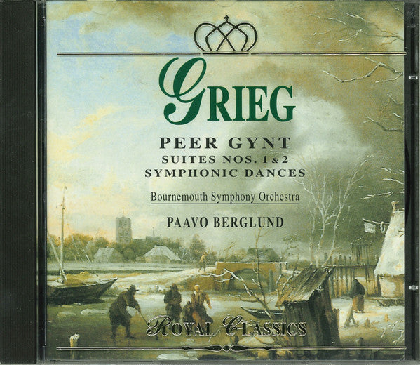 Edvard Grieg, Bournemouth Symphony Orchestra, Paavo Berglund : Peer Gynt Suites Nos. 1 & 2 / Symphonic Dances (CD)