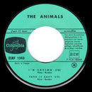 The Animals : I'm Crying (7", EP, Mono)