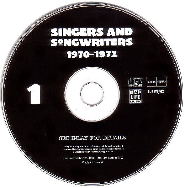 Various : Singers And Songwriters 1970-1972 (2xCD, Comp)