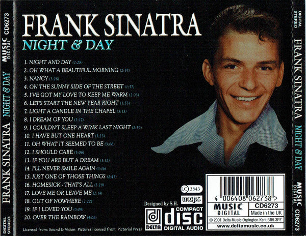 Frank Sinatra : Night & Day (CD, Comp)