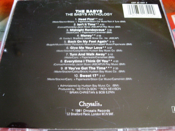 The Babys : Anthology (CD, Comp)